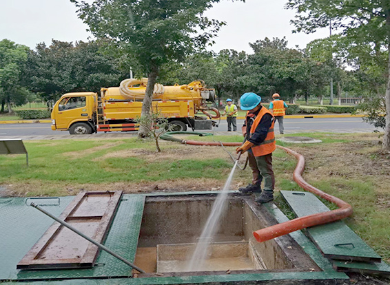 灵璧化油池清理